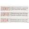 Cocoa Cookies Coffee Mini Stick, 3 Asstd.