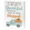 In This House We Are Thankful Pumpkin Truck Box Sign