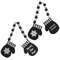 Winter Wishes Beaded Hanging Mittens, 2 Asstd.