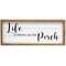 Life Is Better on the Porch Framed Shiplap Sign #36297Life Is Better on the Porch Framed Shiplap Sign #36297