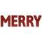 5/Set, MERRY Wooden Letters