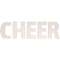 5/Set, CHEER Wooden Letters