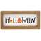 Halloween Candy Corn & Jack Framed Sign