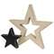 2/Set, Black & White Cutout Stars #36647