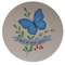Until We Meet Again Butterfly Plate