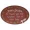 I'll Trade You My Sister Oval Plate