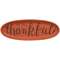 We Are Thankful Oval Tray