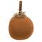 Primitive Mossy Burnt Orange Pumpkin, 5" #CS38470