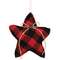 Buffalo Check Star Ornament