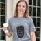 Livin' on Coffee & A Prayer T-Shirt, Heather Graphite L90
