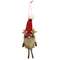 Red Reindeer Gnome Felted Ornament