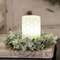Ombre Boxwood Candle Ring, 3.5" 18188;