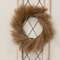 Pampas Grass Wreath, 24", Brown 18210;