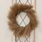 Pampas Grass Wreath, 24", Brown 18210