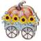 Thankful Pumpkin & Sunflower Wagon Chunky Sitter