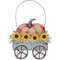 Thankful Pumpkin & Sunflower Wagon Hanger #36162