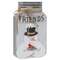 Friends Snowman Chunky Mason Jar Sitter