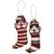 Kitty Jingle Bell Stocking Ornament, 2 Asstd.