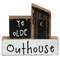 3/Set, Ye Olde Outhouse Blocks