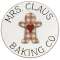 Mrs. Claus Baking Co. Circle Easel Sign #36417