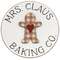 Mrs. Claus Baking Co. Circle Easel Sign
