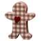 Small Buffalo Check Chunky Gingerbread Man #36470