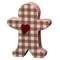 Small Buffalo Check Chunky Gingerbread Man
