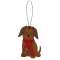 Dog With Gingerbread Scarf Ornament #36608