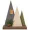 Farmhouse Christmas Tree Trio On Base #36659