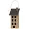 Mini Ivory Saltbox House Ornament