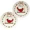 Peace & Love Cardinal Plate, 2 Asstd.