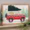 Home for the Holidays Truck Wood Sign 65290