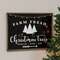 Farm Fresh Christmas Trees Black & White Wood Sign 65301;