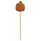 Orange Pumpkin Felt Poke