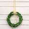 Preserved Boxwood Ring with Ribbon, 10" Dia. F025;