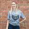 Country Chick T-Shirt, Heather Graphite L92;