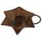 Flower Taper Holder with Handle, Rusty