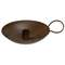 Colonial Taper Holder with Handle, Rusty