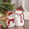 Cozy Chunky Snowman Sitters, 2/Set 36267;