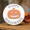 Happy Halloween Jack Circle Easel Sign 36560;