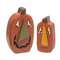 2/Set, Funny Face Chunky Jack O Lantern Sitters
