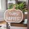 Happy Harvest Beaded Wood Pumpkin 60430;