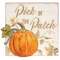 Pick Of The Patch Wood Sign