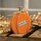 Orange Autumn Pumpkin Chunky Sitter 91109;