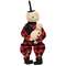 Snowman & Baby Buffalo Check Doll
