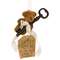 Santa's Magic Key Teddy Bear Ornament