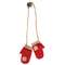 Primitive Fabric Mittens Hanging Ornament