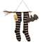 Witch Feet & Broom Hanger Ornament