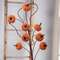 Orange Burlap Pumpkin Pick, 30.5" RJAF2015;