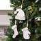 Cheetah Print Winter Clothes Ornament, 3 Asstd. 36259;